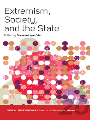 cover image of Extremism, Society, and the State